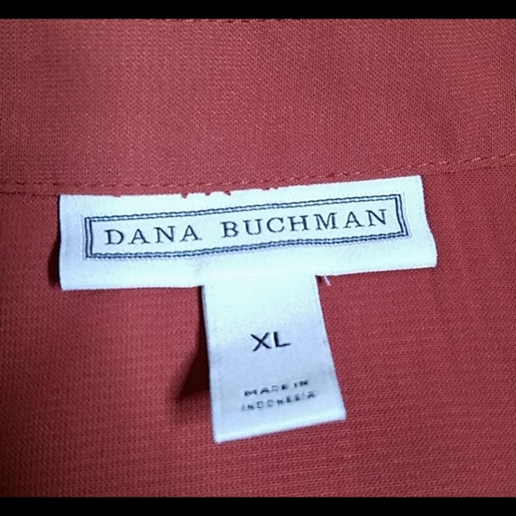 Dana Buchman Retro Button Down Midi Dress - Picture 4 of 8